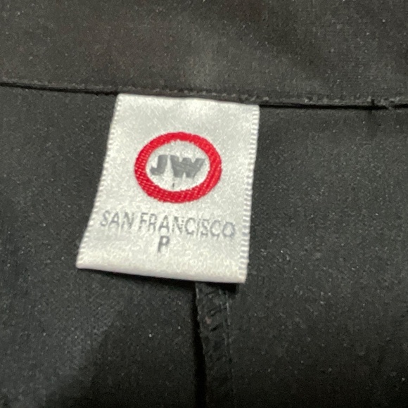 JW Black Maxi Length Shirt Dress / Long Line Blazer / Duster Sz L - Picture 4 of 10